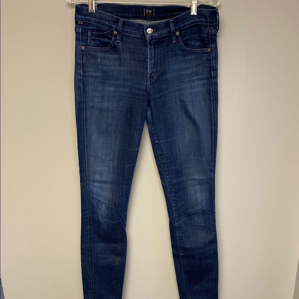 Citizens Of Humanity Blue Skinny Jeans with Slight Stretch in Denim (29x30)